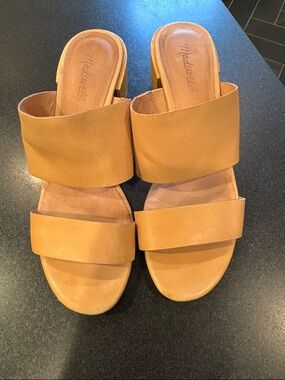 Madewell size 10 heeled sandals